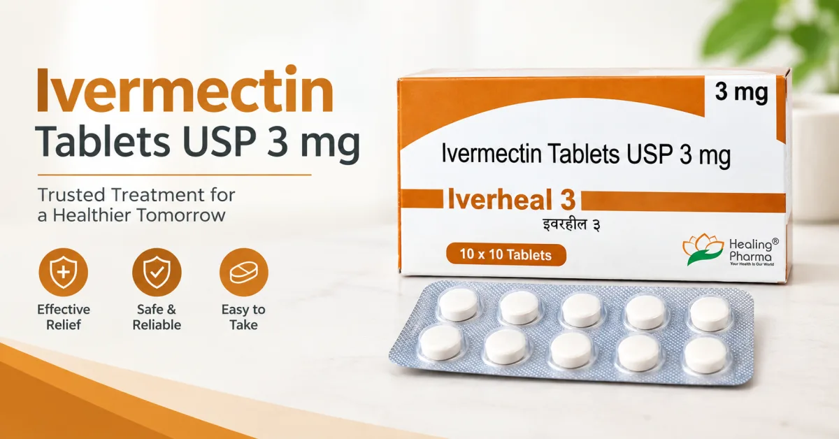 Iverheal 3mg Tablet: Uses, Dosage, Side Effects & Safety Information
