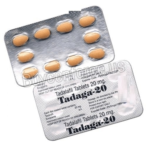 Tadaga 20 mg Tadalafil Tablets