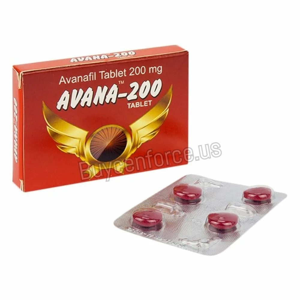 Avana 200 Mg Avanafil Tablets
