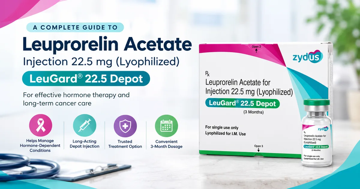 Leugard 22.5mg Injection: Uses, Benefits, Side Effects & Safety