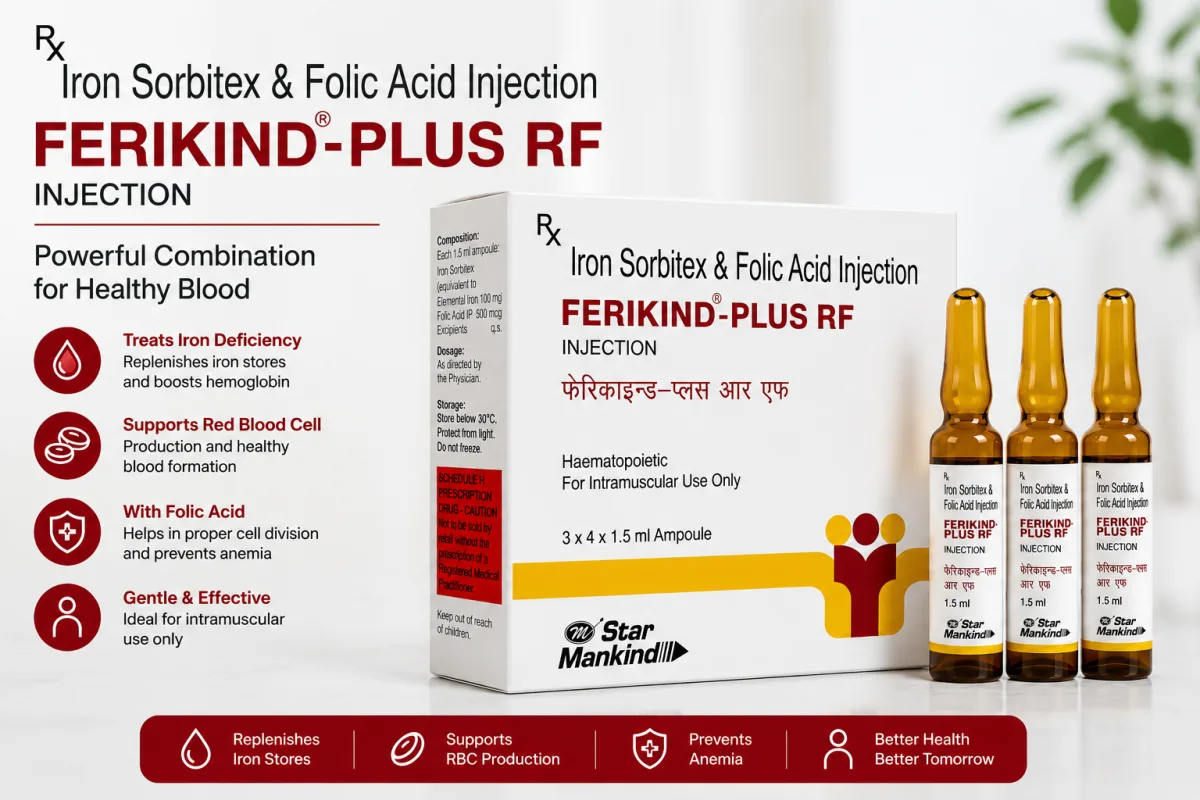 Ferikind Plus RF Injection 1.5ML: Uses, Benefits, Dosage & Safety