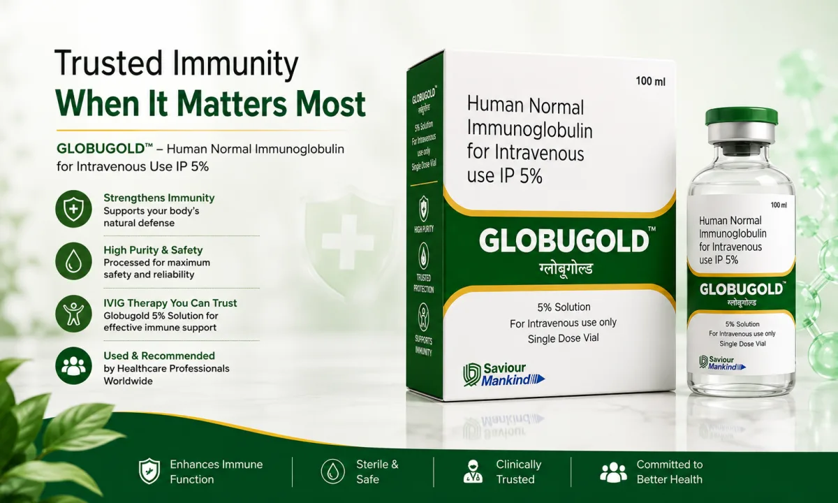Globugold 100ML Injection: Uses, Benefits, Dosage, Side Effects & Safety Guide