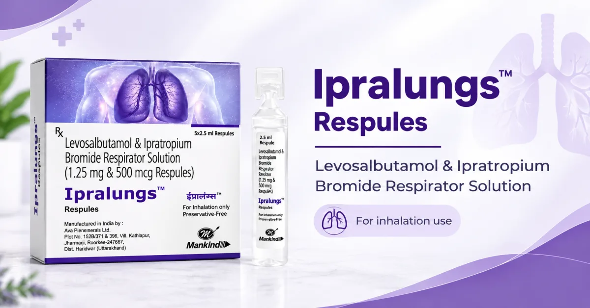 Ipralungs Respules 2.5ML: Uses, Benefits, Dosage, Side Effects & Safety Guide
