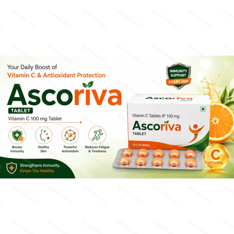 Ascoriva Vitamin C 1000mg Effervescent Tablet