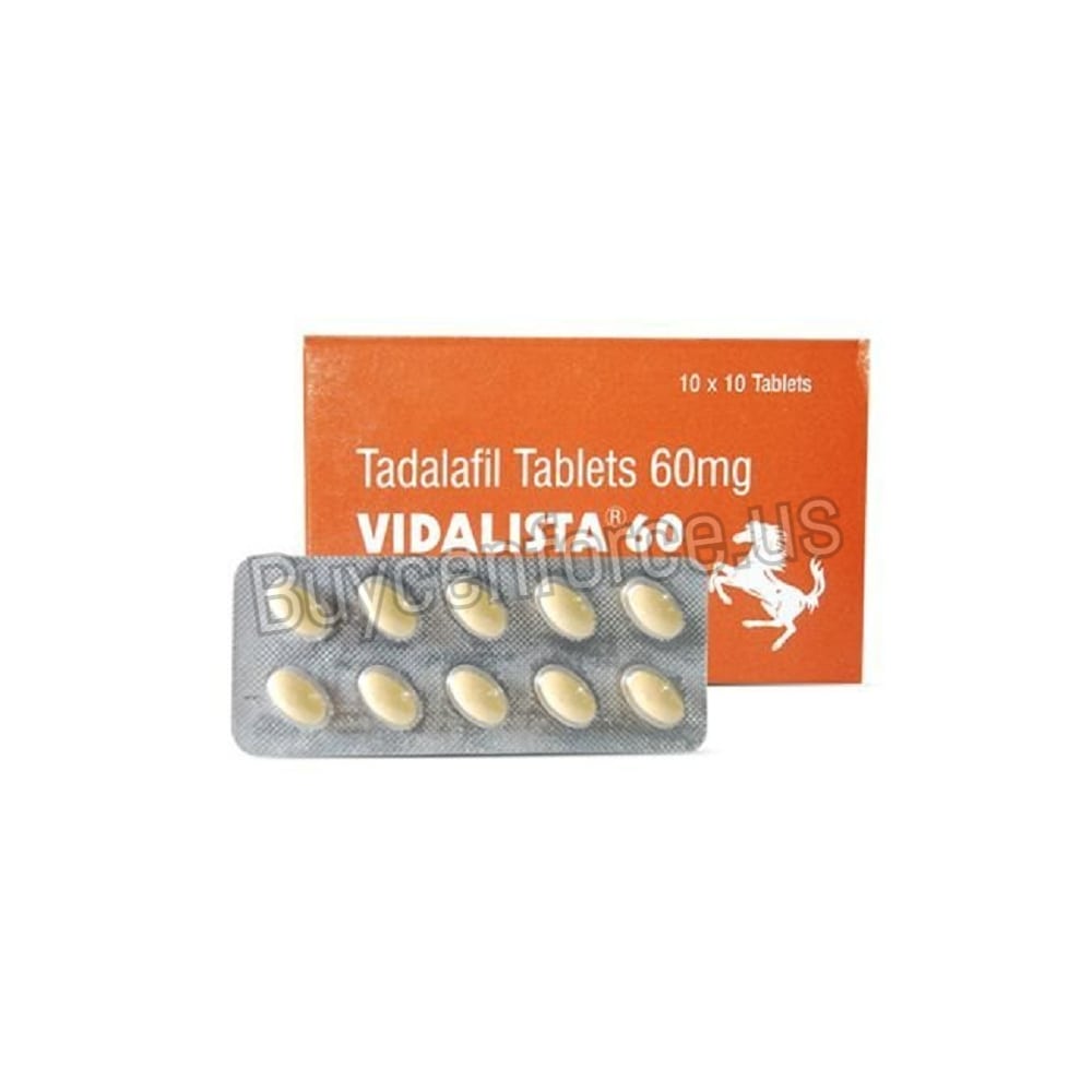 Vidalista 60mg Tadalafil Tablets 