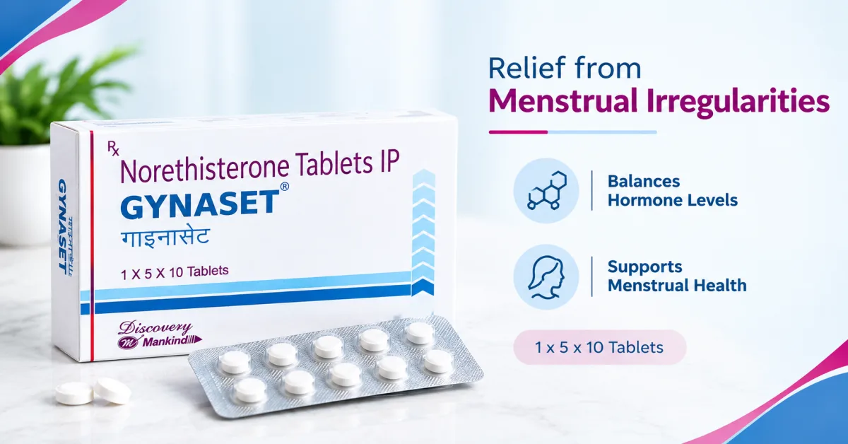 Gynaset Tablet 5mg: Uses, Benefits, Dosage, Side Effects & Safety Information
