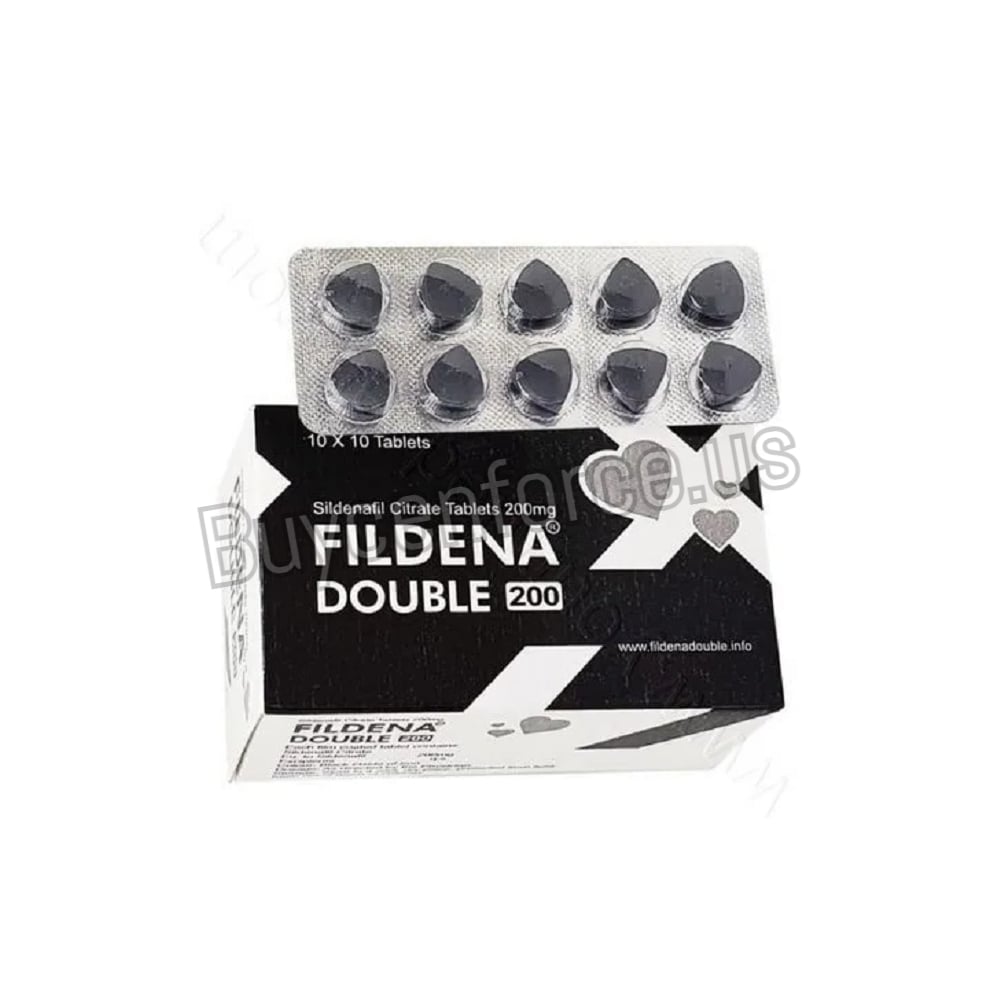 Fildena Double 200mg Sildenafil Citrate Tablet