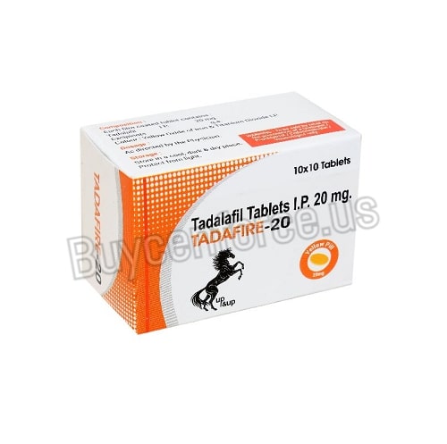 Tadafire 20 mg Tadalafil Tablets