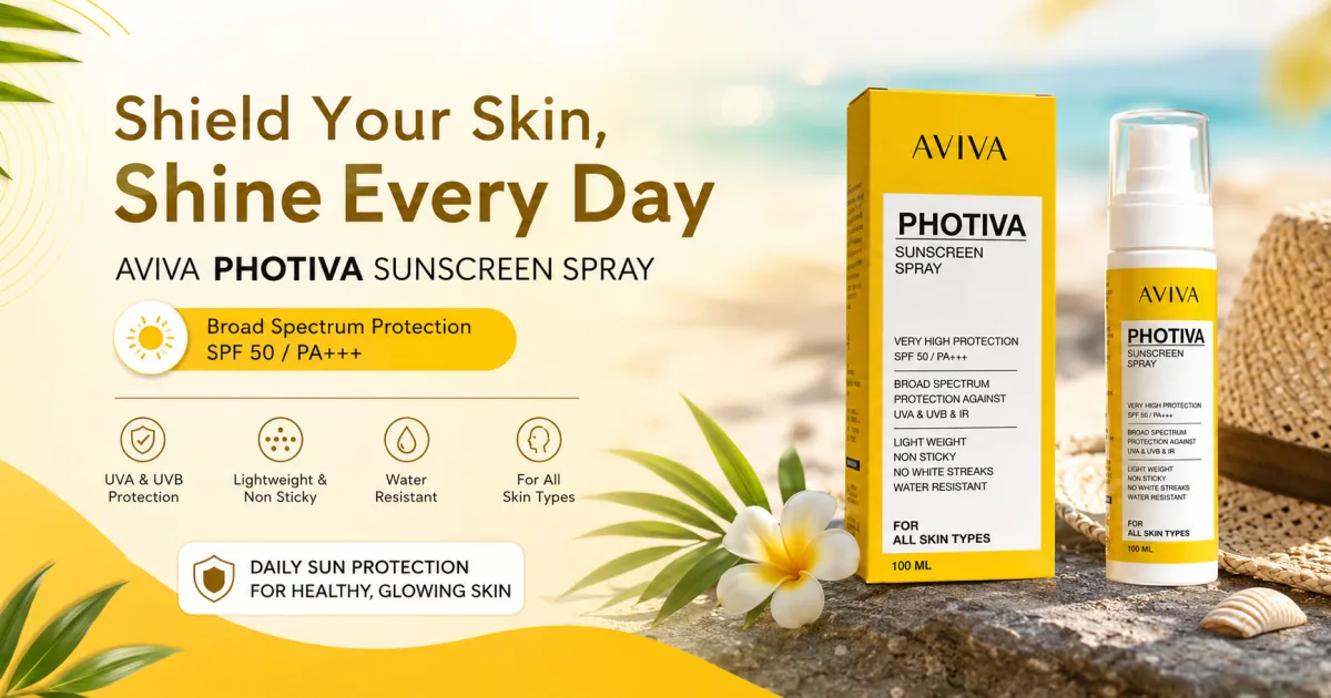 Photiva Sunscreen Spray SPF 50 PA+++: Benefits, Uses & Tips