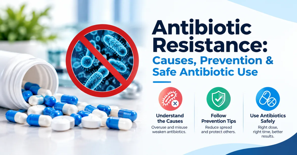 Antibiotic Resistance: Causes, Prevention & Safe Antibiotic Use