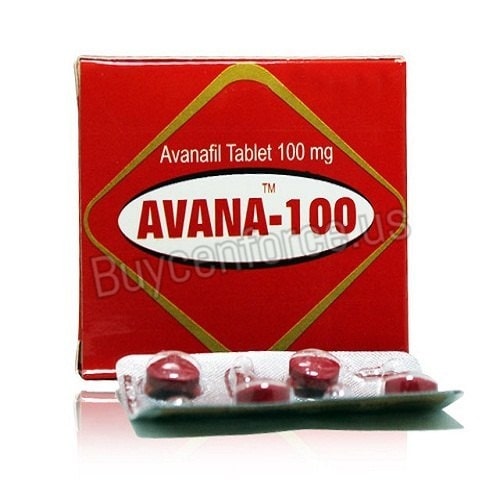 Avana 100 Mg Avanafil Tablets