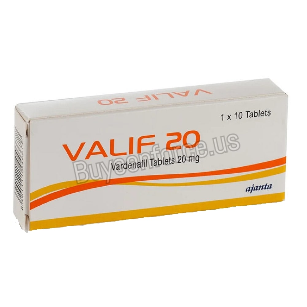 Valif 20 mg Vardenafil Tablets