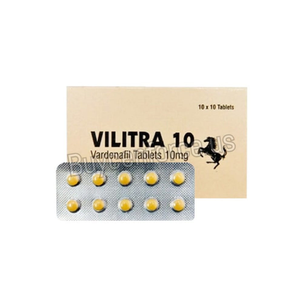 Vilitra 10 mg Vardenafil Tablets