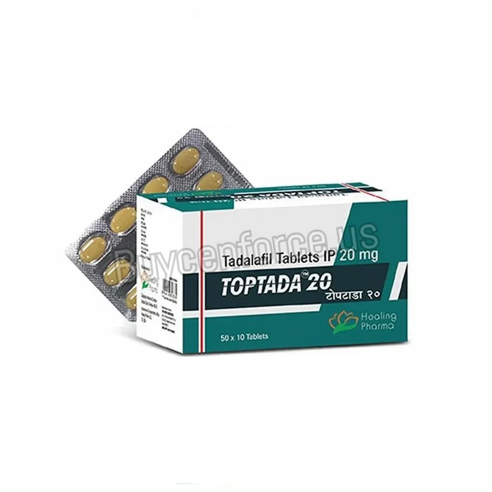 Toptada 20 mg Tadalafil Tablets